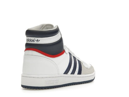 adidas Top Ten Hi White Navy Red