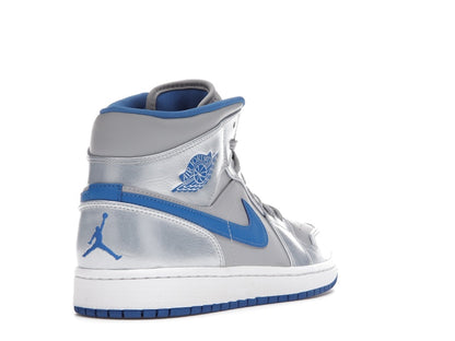 Jordan 1 Mid Wolf Grey Sport Blue