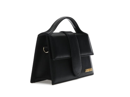 Jacquemus Le Grand Bambino Crossbody Strap Handbag Black