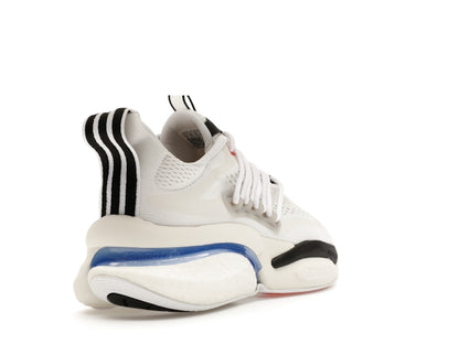 adidas AlphaBoost V1 White Black Blue Fusion