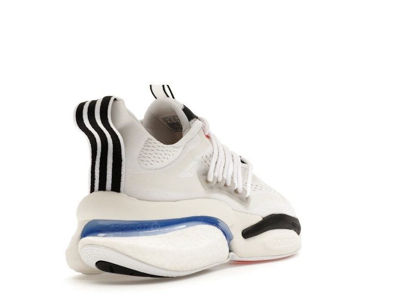 adidas AlphaBoost V1 White Black Blue Fusion