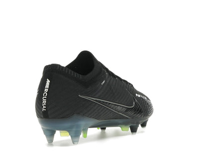 Nike Zoom Mercurial Vapor 15 Elite SG-Pro Anti-Clog Traction Black White Volt