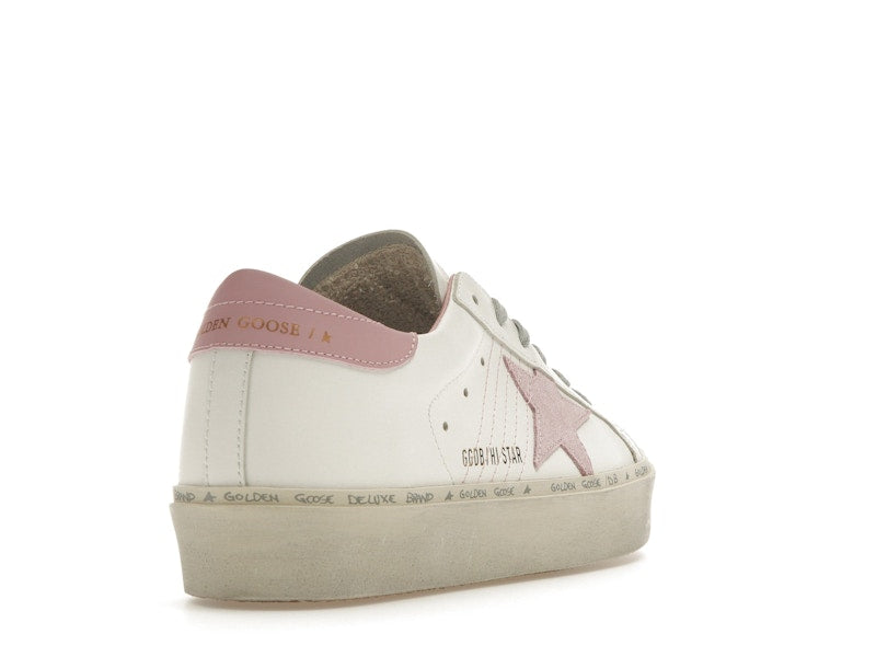 Golden Goose Hi Star White Pink (Women's)