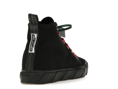 OFF-WHITE Vulcanized Hi Canvas Black Red