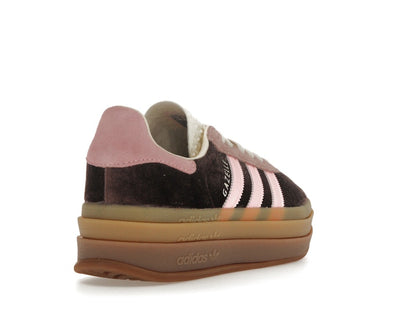 adidas Gazelle Bold Shadow Brown Warm Clay Glow Pink (Women's)