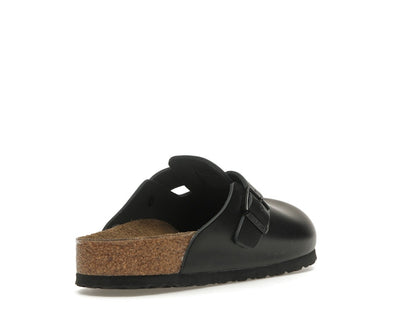 Birkenstock Boston Natural Leather Black