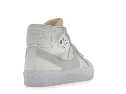 Nike SB Blazer Mid Warning Label Summit White