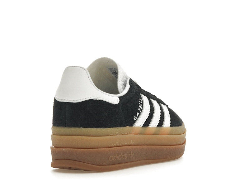 adidas Gazelle Bold Black White Gum (Women's)