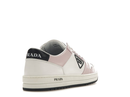 Prada District Sneaker White Pink Perforated Leather (Women's)