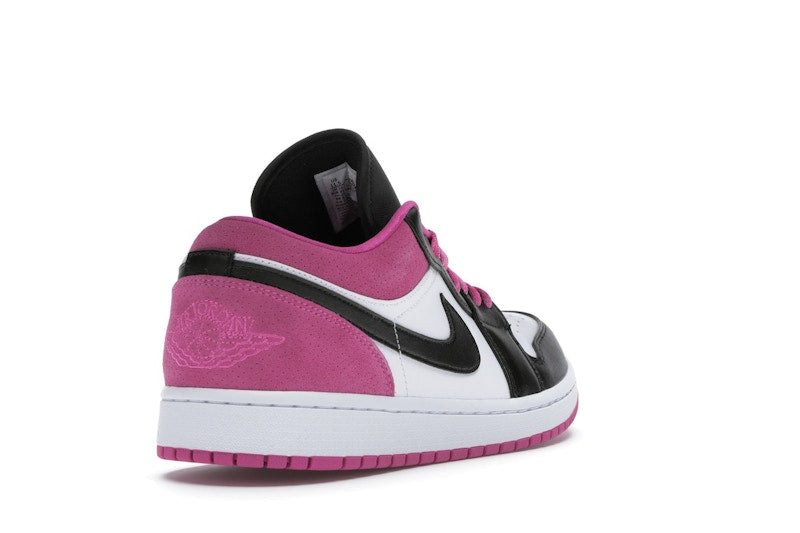 Jordan 1 Low Black Active Fuchsia