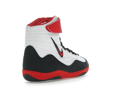 Nike Inflict White Black University Red
