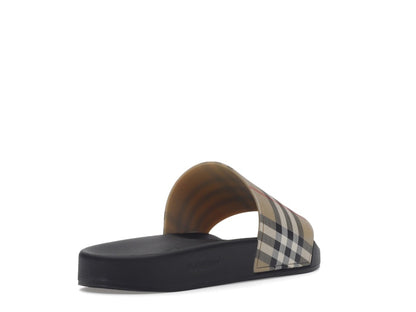 Burberry Vintage Check Slides Archive Beige