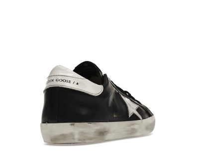 Golden Goose Super-Star Black White Leather