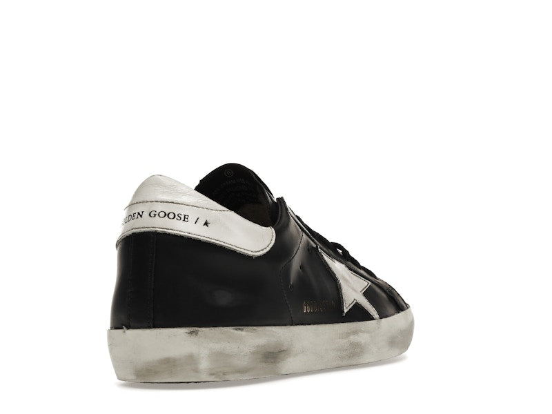 Golden Goose Super-Star Black White Leather