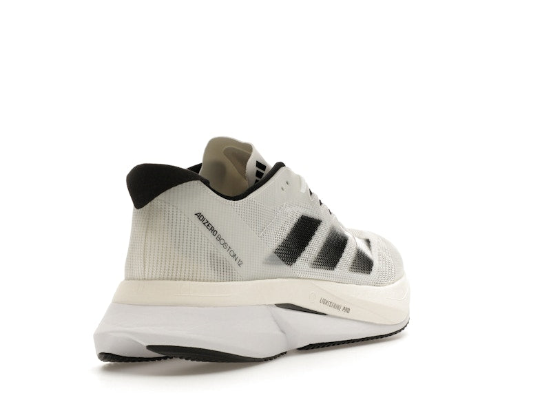 adidas Adizero Boston 12 Cloud White Core Black Night Metallic