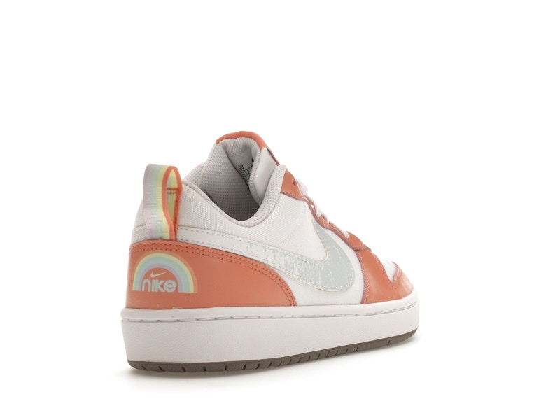 Nike Court Borough Low 2 SE White Light Madder Root (GS)