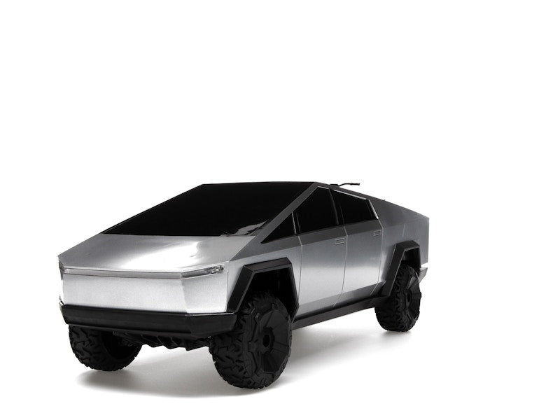 Hot Wheels x Tesla Cybertruck 1:10 Scale RC Car (2021 Version w/ Cyberquad)