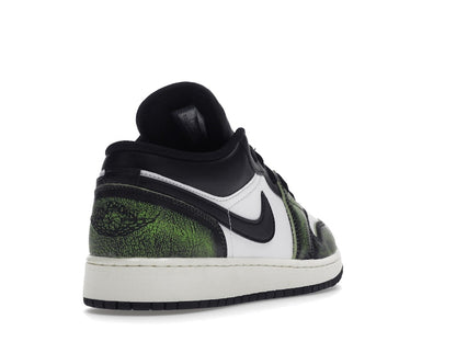 Jordan 1 Low Wear Away Electric Green (GS)
