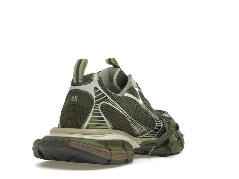 Balenciaga 3XL Dark Green Light Beige