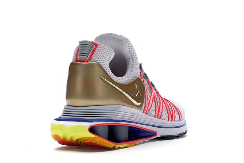 Nike Shox Gravity Vast Grey Metallic Gold