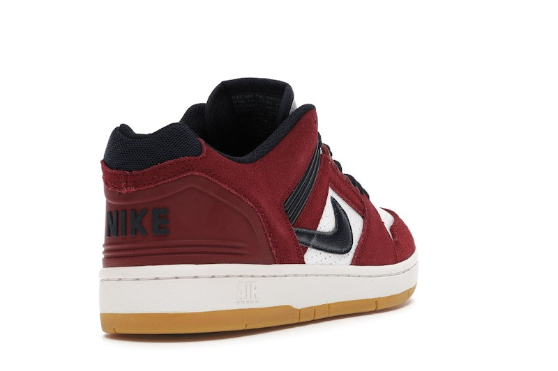 Nike SB Air Force 2 Low Team Red Obsidian