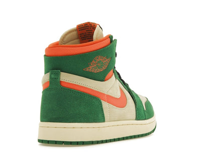 Jordan 1 High Zoom Air CMFT 2 Pine Green Orange Blaze (Women's)