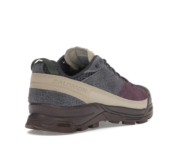 Salomon X-ALP Suede Plum Perfect Nine Iron