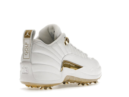 Jordan 12 Golf Metallic Gold