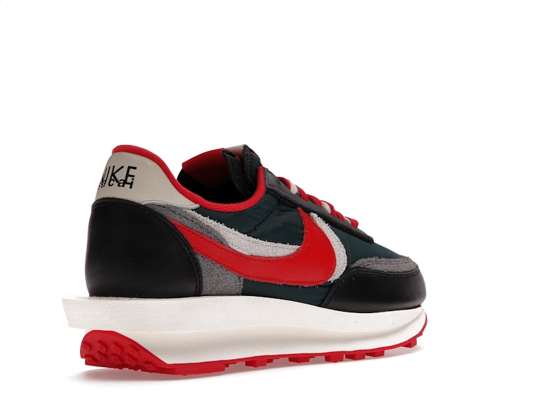 Nike LD Waffle sacai Undercover Midnight Spruce University Red