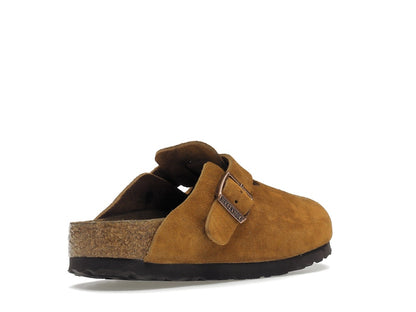 Birkenstock Boston Soft Footbed Suede Mink