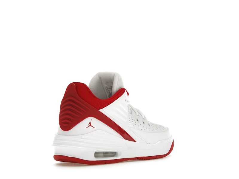 Jordan Max Aura 5 White Black Gym Red (GS)