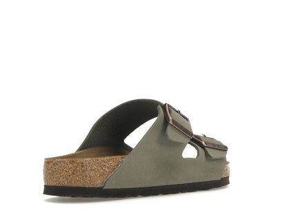 Birkenstock Arizona Birkibuc Stone (Women's)