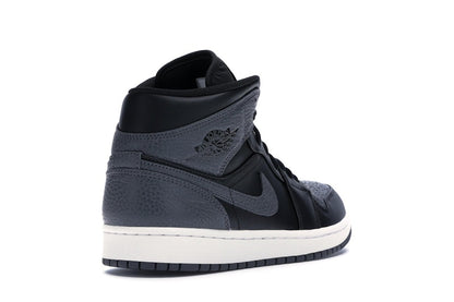 Jordan 1 Retro Mid Black Dark Grey