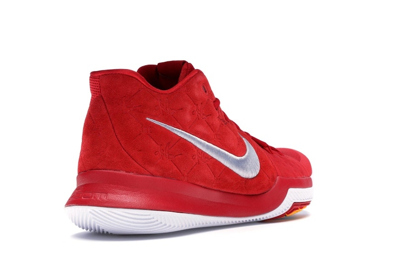 Nike Kyrie 3 Red Suede