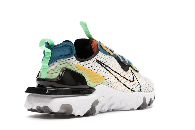 Nike React Vision Phantom Green Abyss Laser Orange
