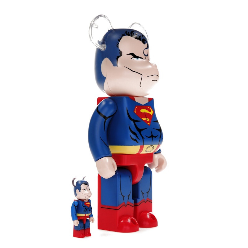 Bearbrick Superman (Batman: Hush Ver.) 100% & 400% Set