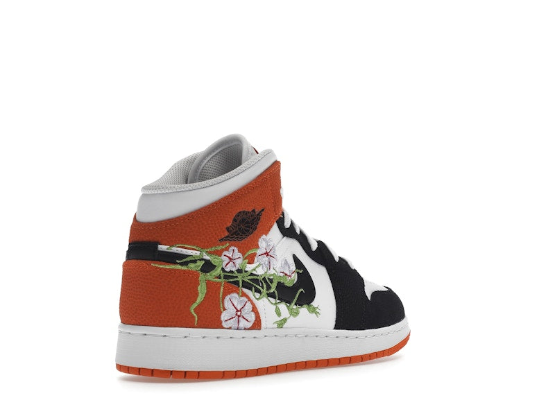 Jordan 1 Mid SE Basketball Blossom (GS)