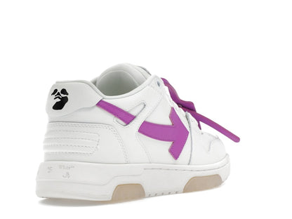 OFF-WHITE Out Of Office OOO Low Tops White Purple (Women's)