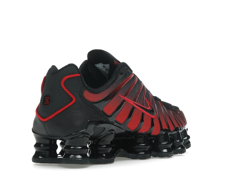 Nike Shox TL Black University Red Gradient