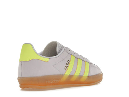 adidas Gazelle Indoor Silver Dawn Solar Yellow (Women's)