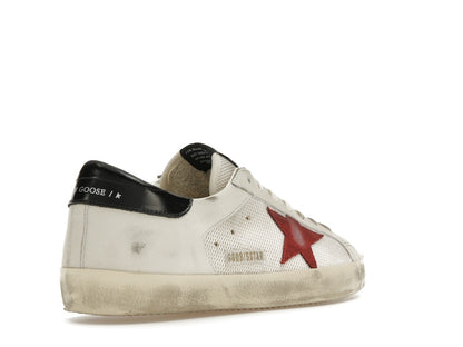 Golden Goose Super-Star White Red Black