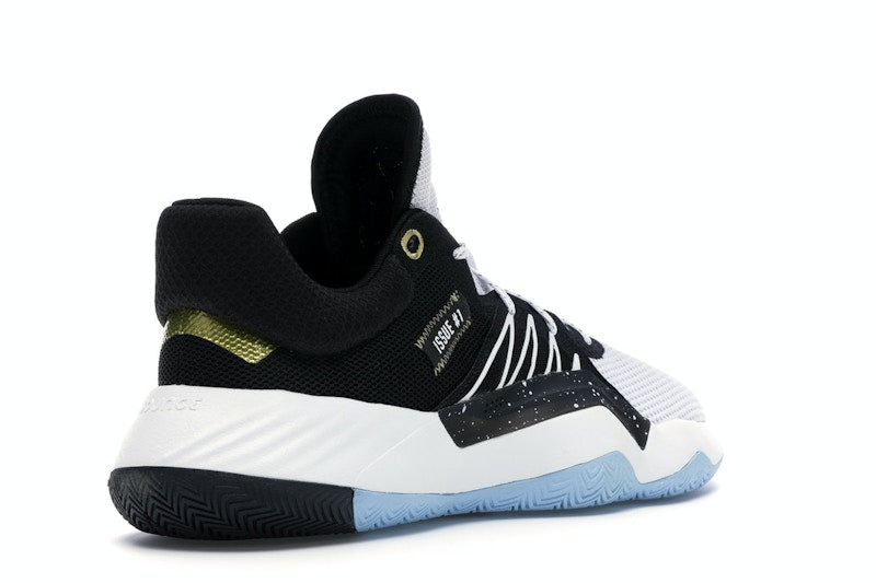 adidas D.O.N. Issue #1 White Black Gold Metallic