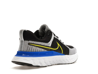 Nike React Infinity Run Flyknit 2 Black White Racer Blue Cyber