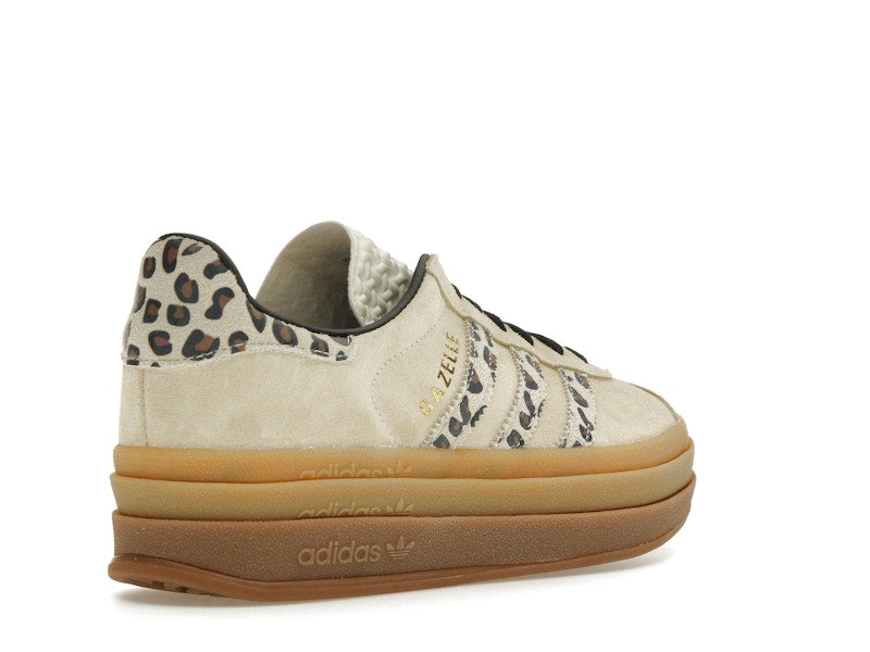 adidas Gazelle Bold Cream Black Leopard (Women's)