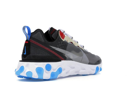 Nike React Element 87 Dark Grey Photo Blue