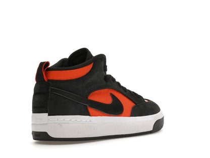 Nike SB React Leo Black Electro Orange