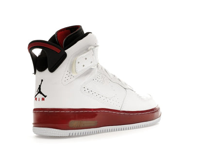 Jordan Fusion 6 Varsity White Red