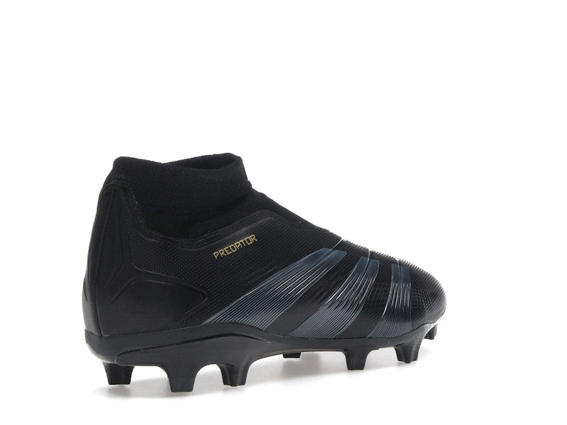 adidas Predator League Laceless FG Core Black Carbon Gold Metallic