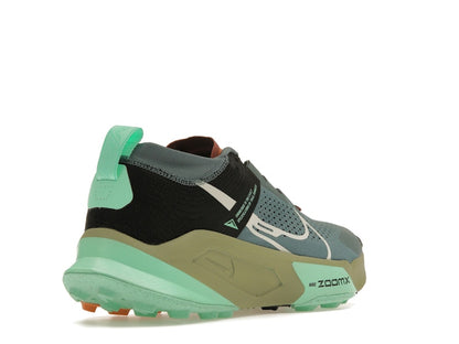 Nike ZoomX Zegama Trail Light Slate Grey Glow Green Bone Black