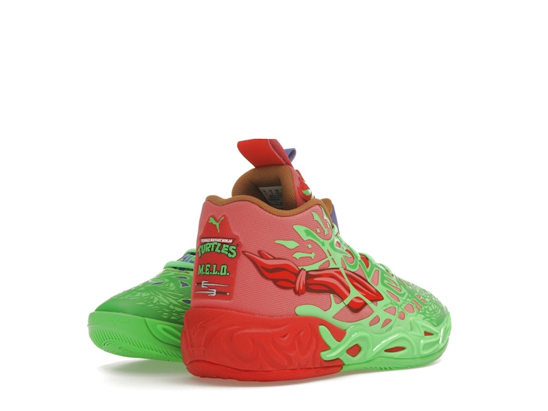 Puma LaMelo Ball MB.04 Teenage Mutant Ninja Turtles Raphael and Donatello (GS)